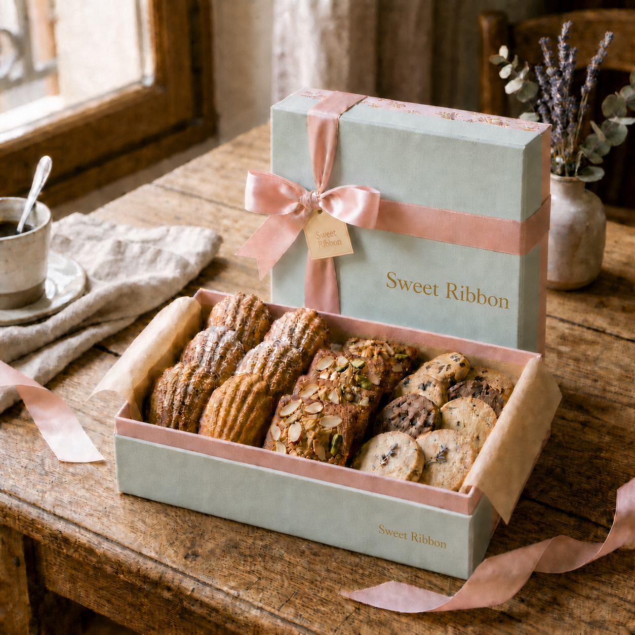 Sweet Ribbon 프리미엄 답례품 세트